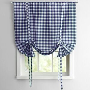 Sweet Home Collection Panel Treatment Kitchen Window Curtain Shade, 63",